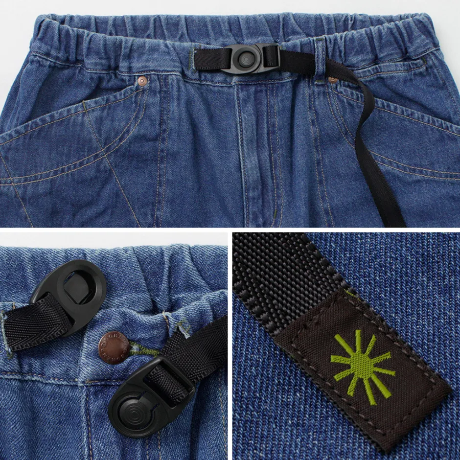 Shorts^GOHEMP / Traveler Easy Shorts Used Wash lightblue