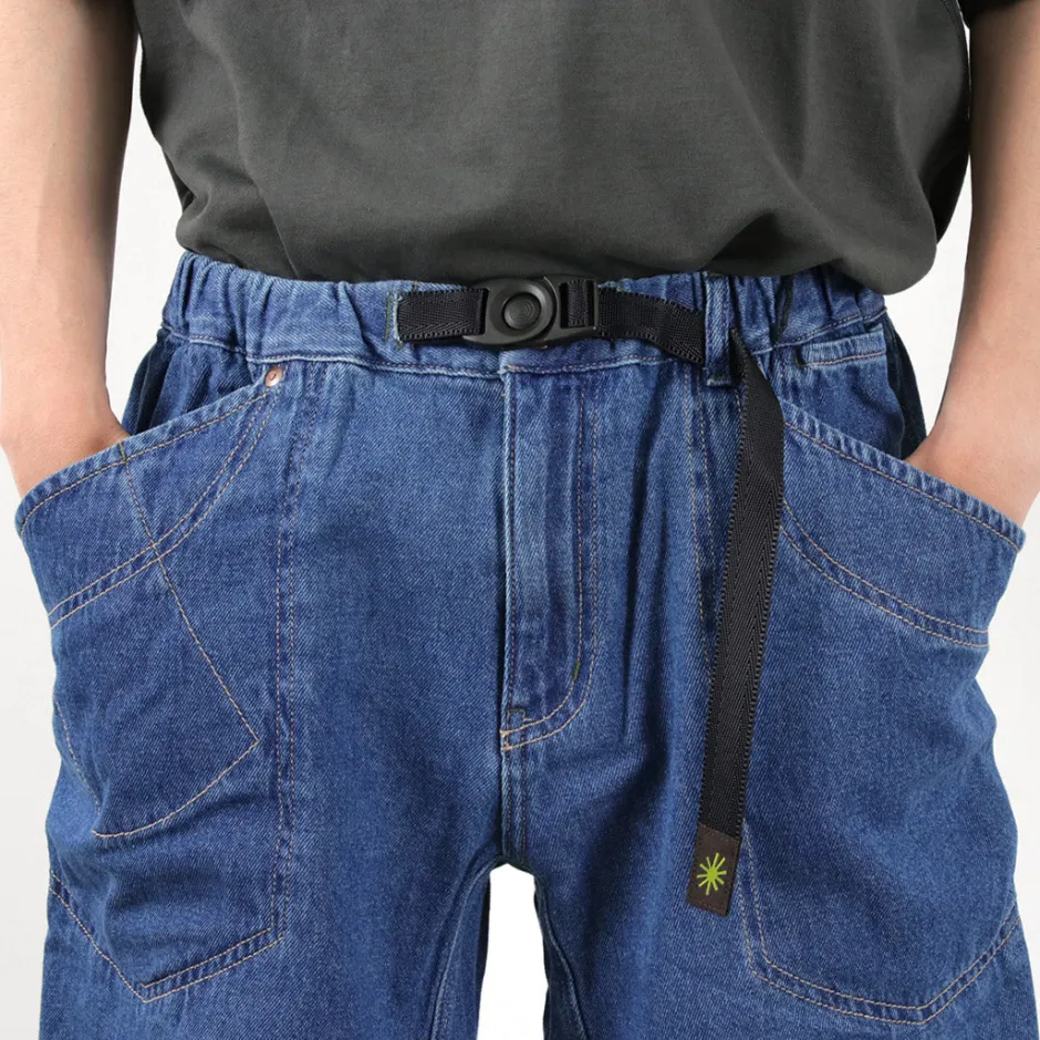 Shorts^GOHEMP / Traveler Easy Shorts Used Wash lightblue