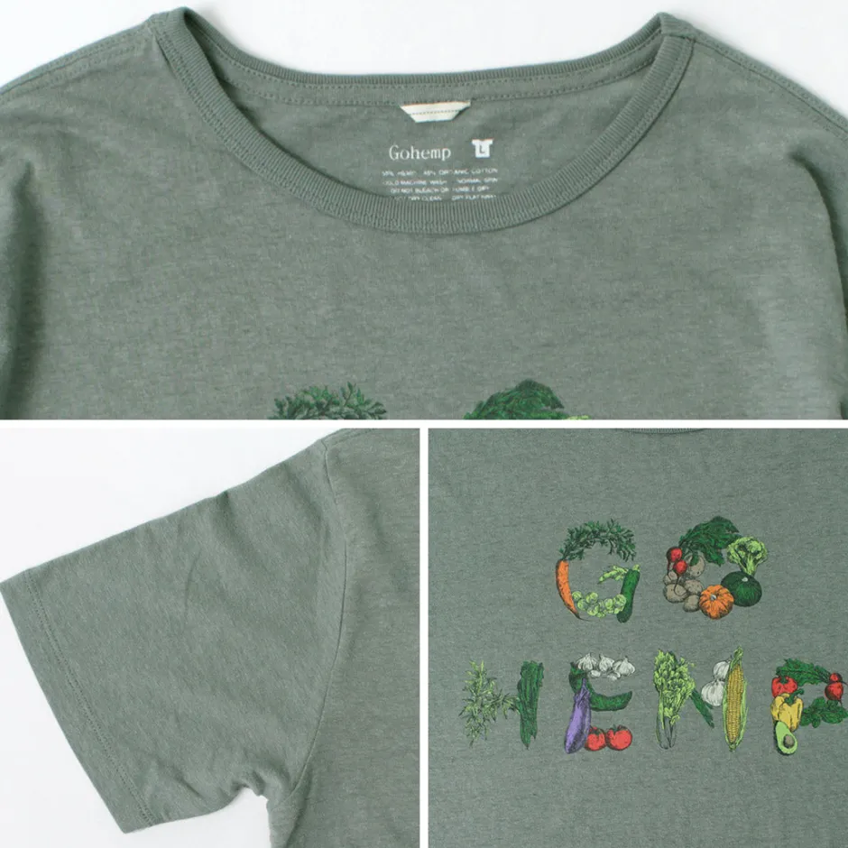 T-Shirts^GOHEMP / VEGE & HERB LOGO BASIC S/SL TEE
