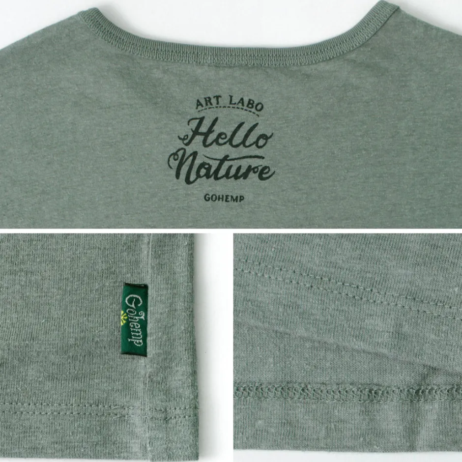T-Shirts^GOHEMP / VEGE & HERB LOGO BASIC S/SL TEE