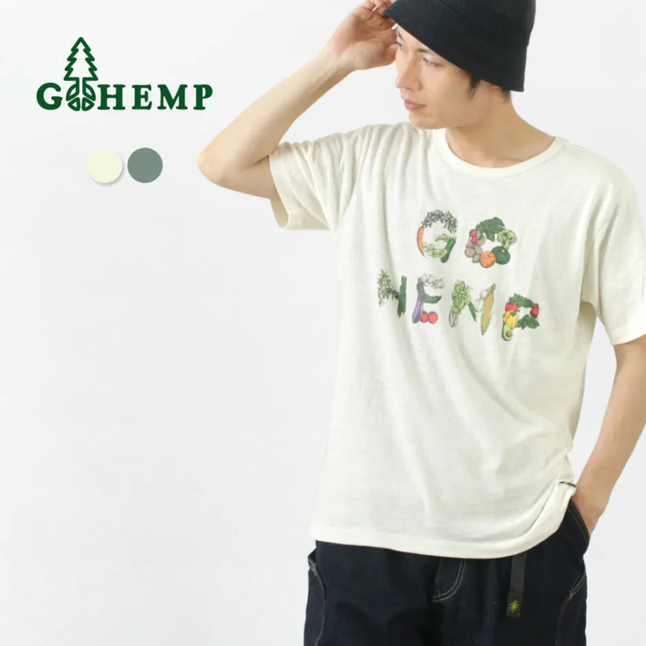 T-Shirts^GOHEMP / VEGE & HERB LOGO BASIC S/SL TEE