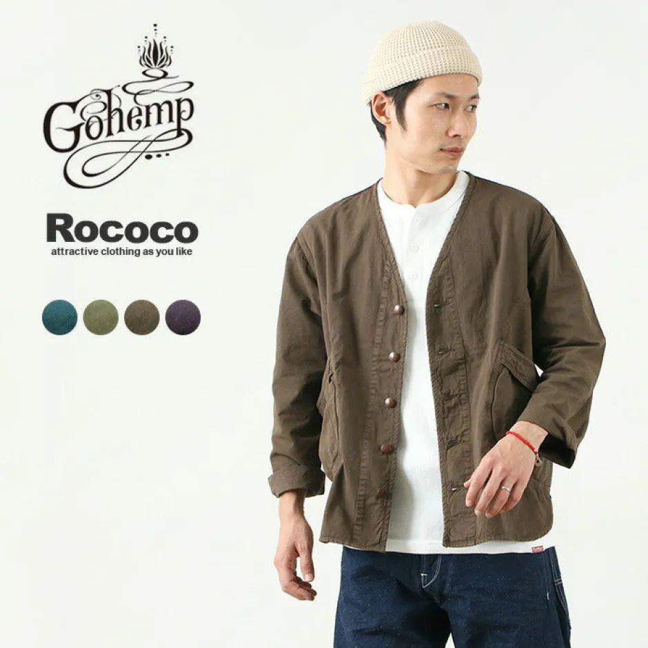 Jackets^GOHEMP / Vendor no collar jacket