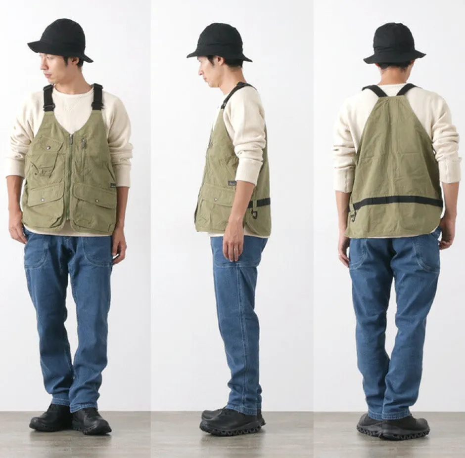 Jeans^GOHEMP / Vendor Tapered Slim Pants / Used Wash blue