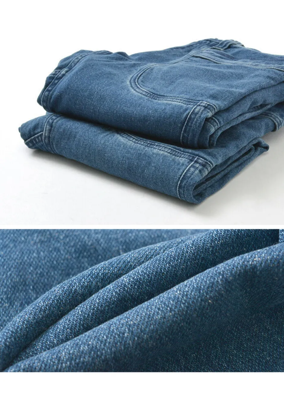 Jeans^GOHEMP / Vendor Tapered Slim Pants / Used Wash blue
