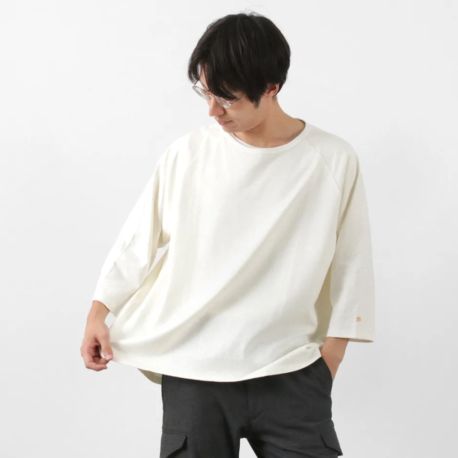 T-Shirts^GOHEMP / Wide Baseball T-Shirt
