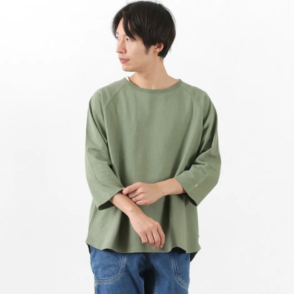 T-Shirts^GOHEMP / Wide Baseball T-Shirt