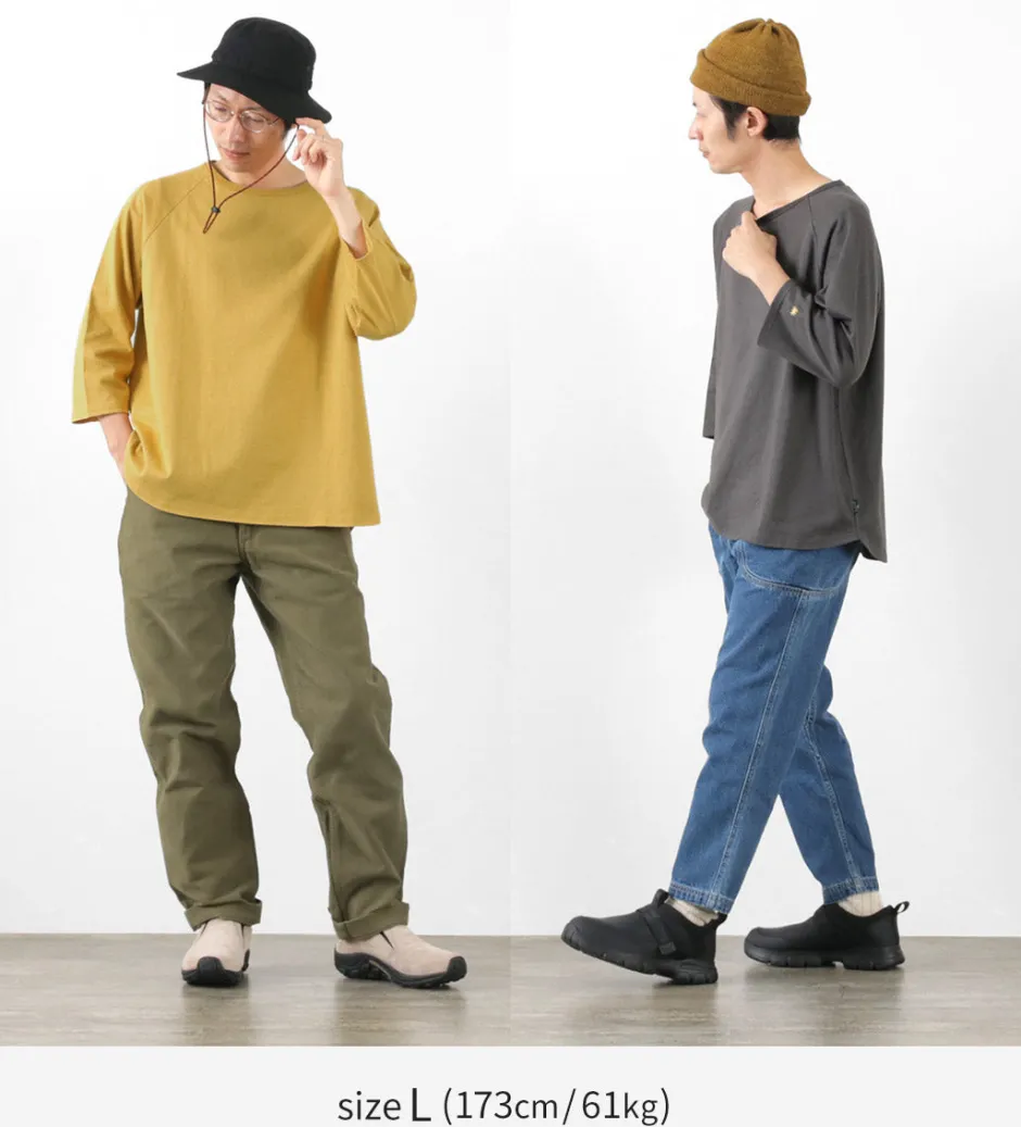 T-Shirts^GOHEMP / Wide Baseball T-Shirt