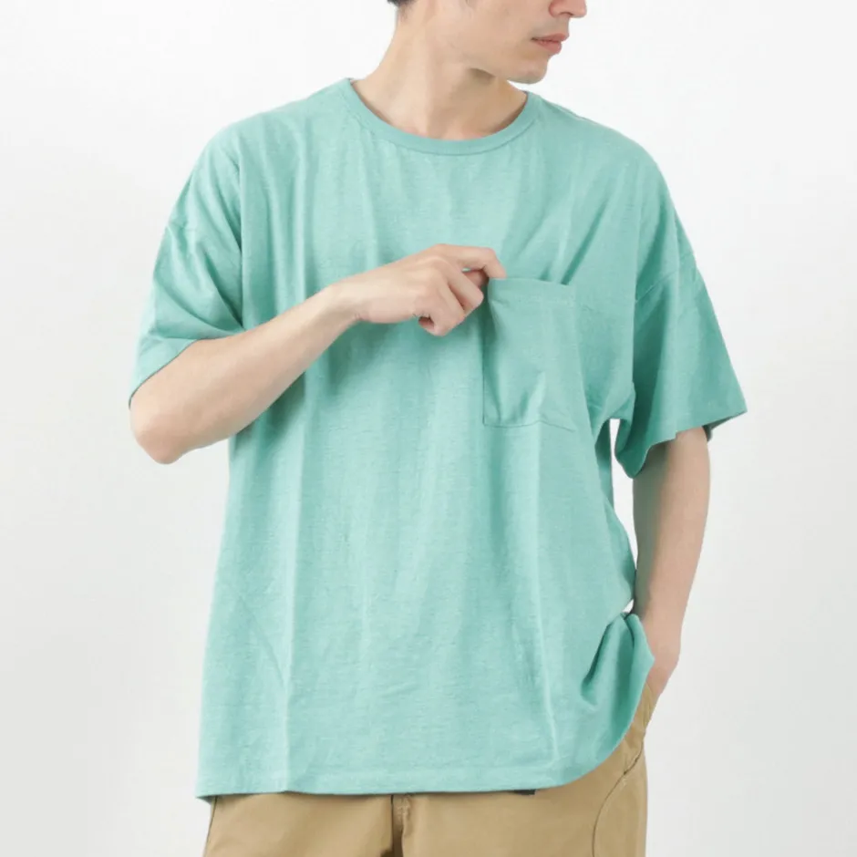 T-Shirts^GOHEMP / Wide Pockets T-Shirt