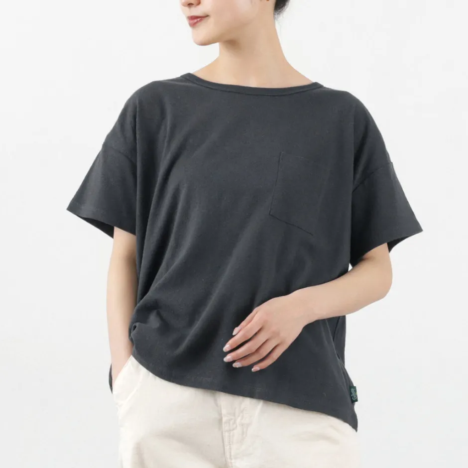 T-Shirts^GOHEMP / Wide Pockets T-Shirt