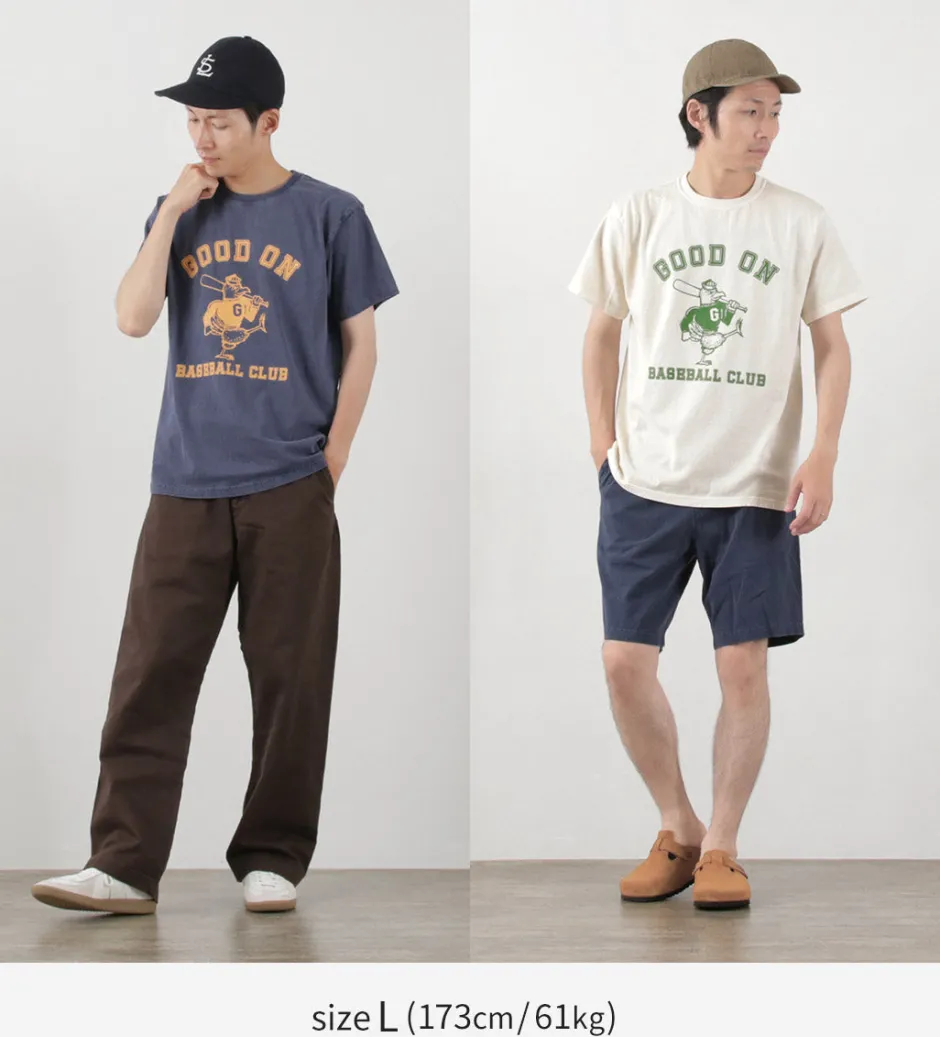 T-Shirts^GOOD ON / Baseball Club Short Sleeve T-Shirt