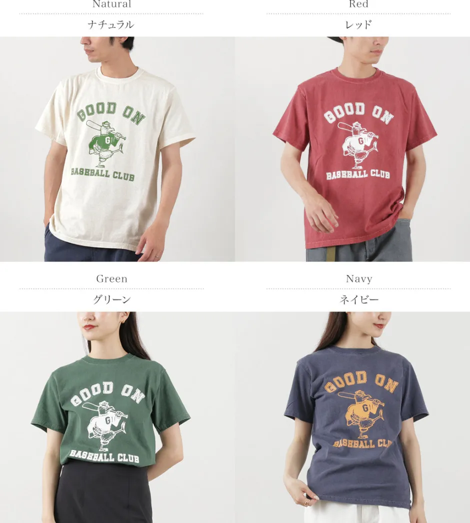 T-Shirts^GOOD ON / Baseball Club Short Sleeve T-Shirt