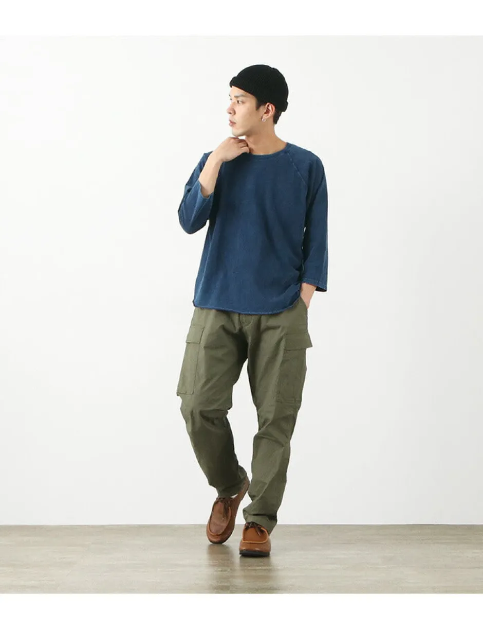 T-Shirts^GOOD ON / Baseball T-Shirt Raglan / Shave indigo