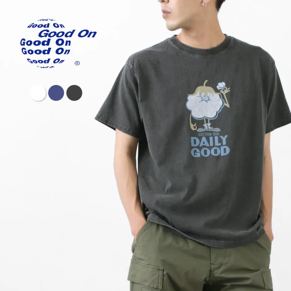 T-Shirts^GOOD ON / Cotton Monster Short Sleeve T-Shirt