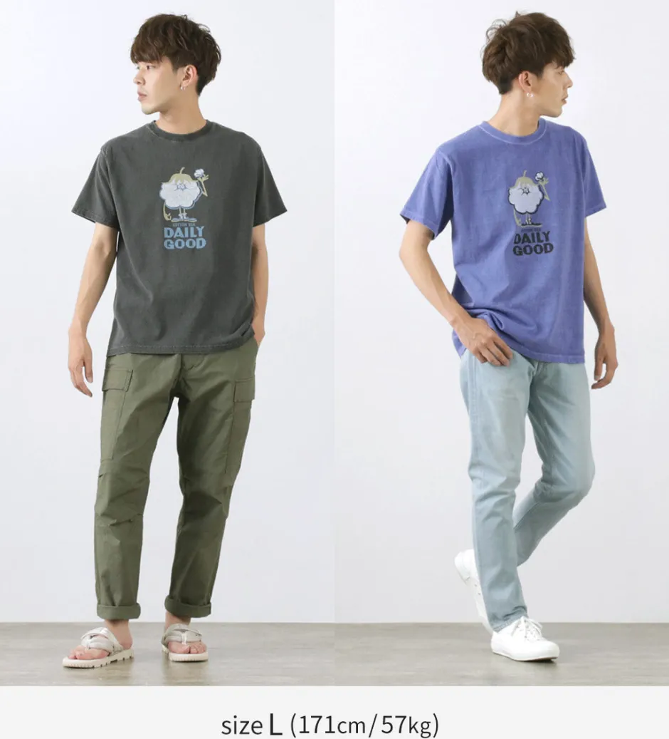 T-Shirts^GOOD ON / Cotton Monster Short Sleeve T-Shirt