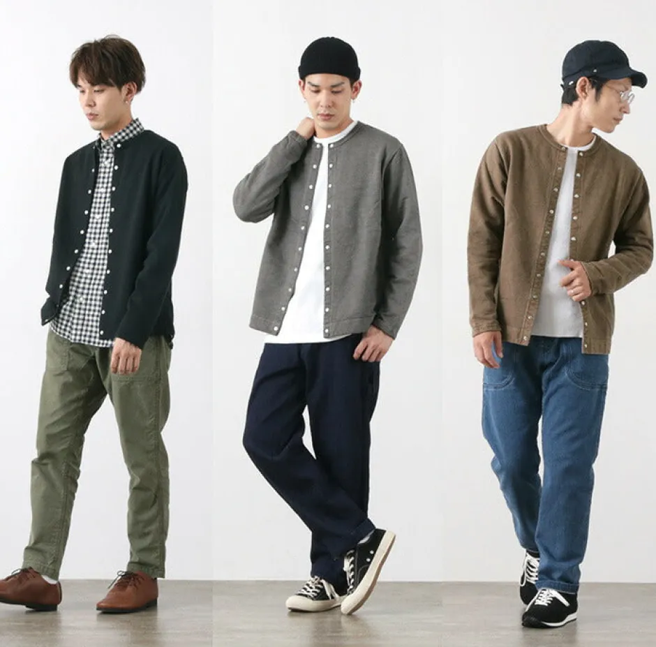 Sweatshirts^GOOD ON / Crew Sweatshirt Cardigan