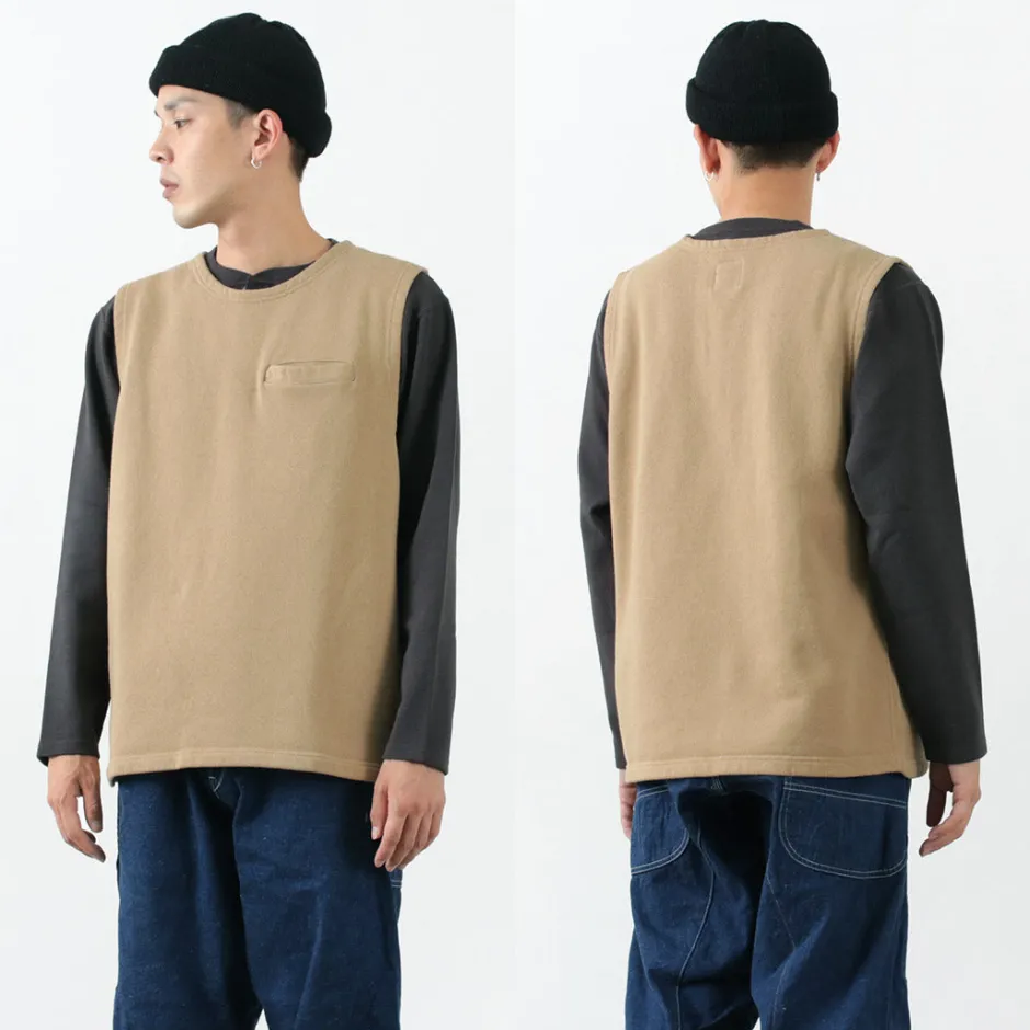 Sweatshirts^GOOD ON / Fleece Sweat waistcoat Optoelectronic