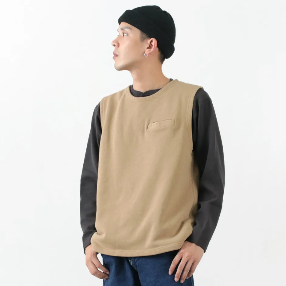 Sweatshirts^GOOD ON / Fleece Sweat waistcoat Optoelectronic