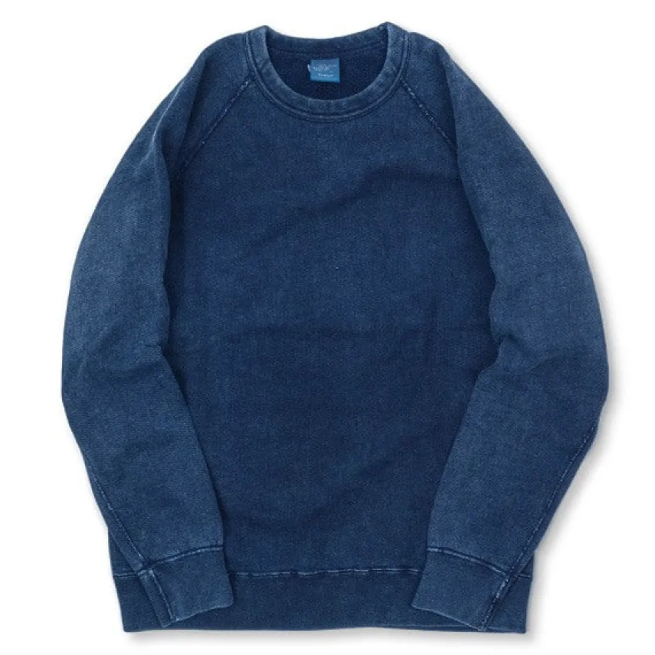 Sweatshirts^GOOD ON / GOBW101 IS Raglan Crew Sweatshirt indigo