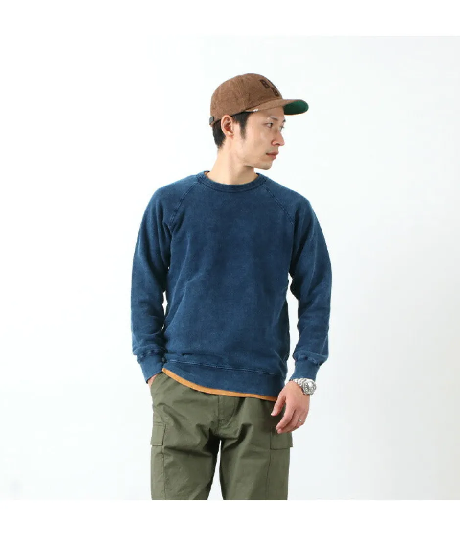 Sweatshirts^GOOD ON / GOBW101 IS Raglan Crew Sweatshirt indigo