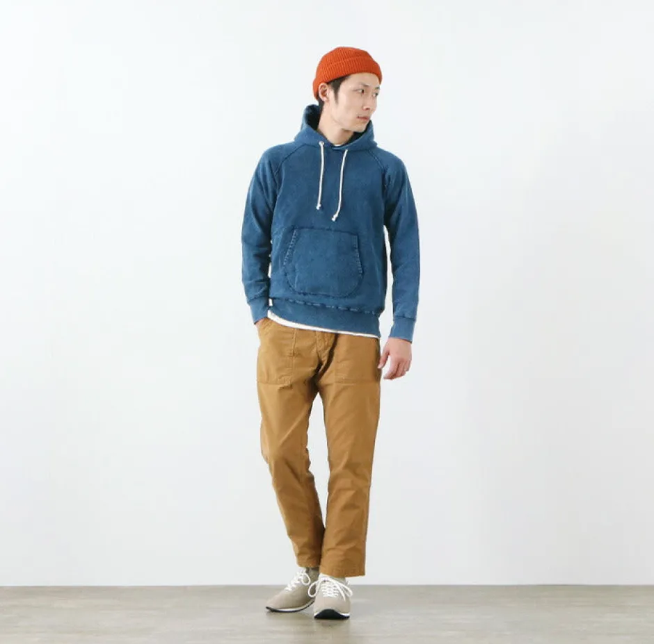 Sweatshirts^GOOD ON / GOBW1203 IS Raglan Pullover Hooded Sweatshirt indigo