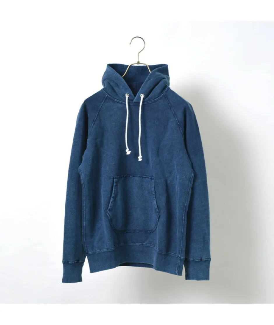Sweatshirts^GOOD ON / GOBW1203 IS Raglan Pullover Hooded Sweatshirt indigo