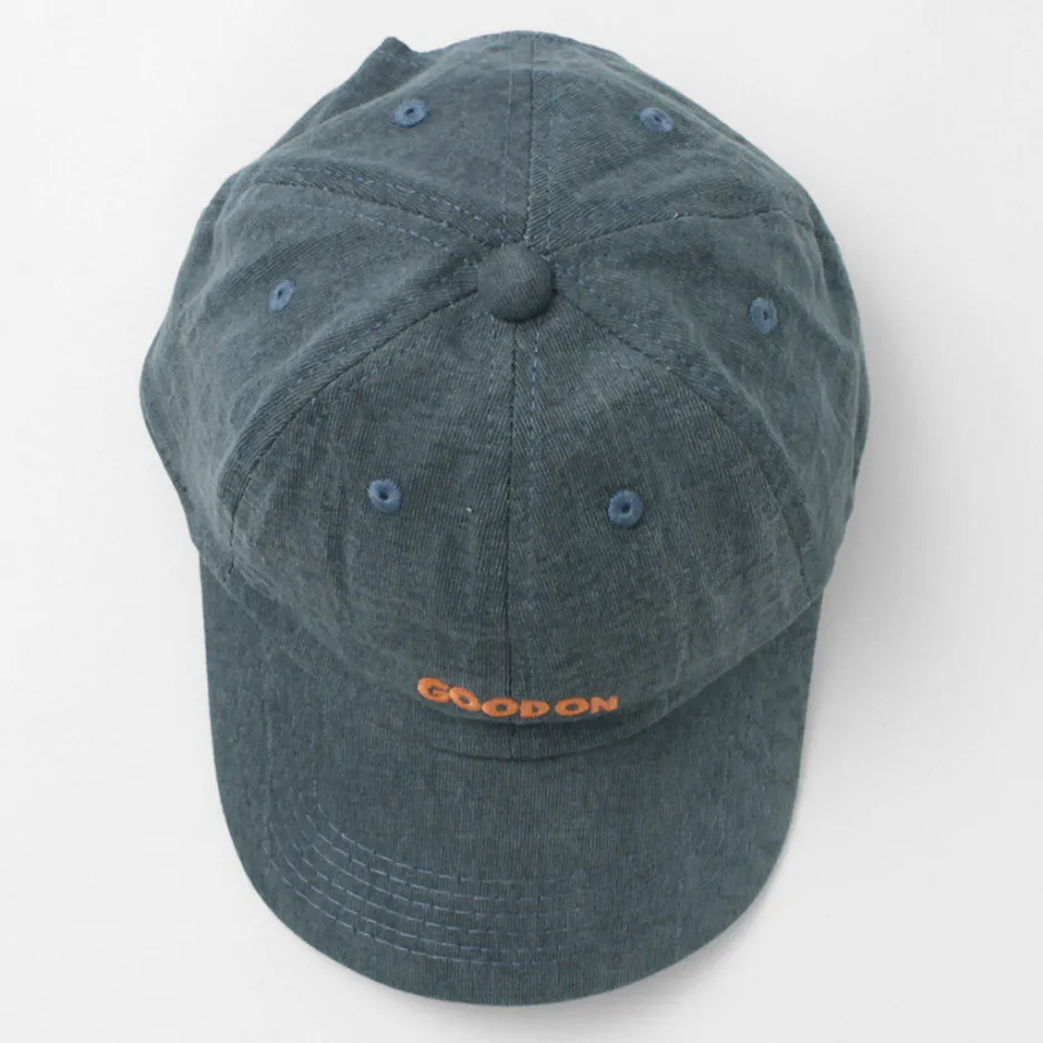 Hats^GOOD ON / Arch Logo Embroidered Cap