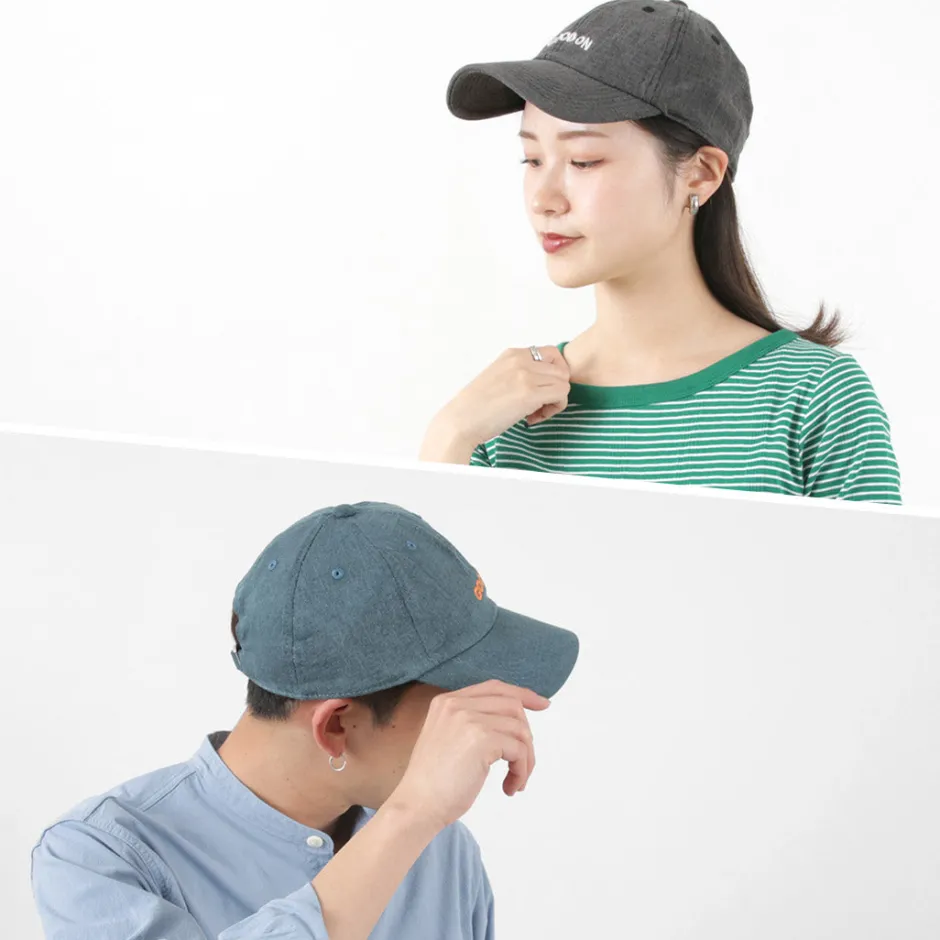 Hats^GOOD ON / Arch Logo Embroidered Cap