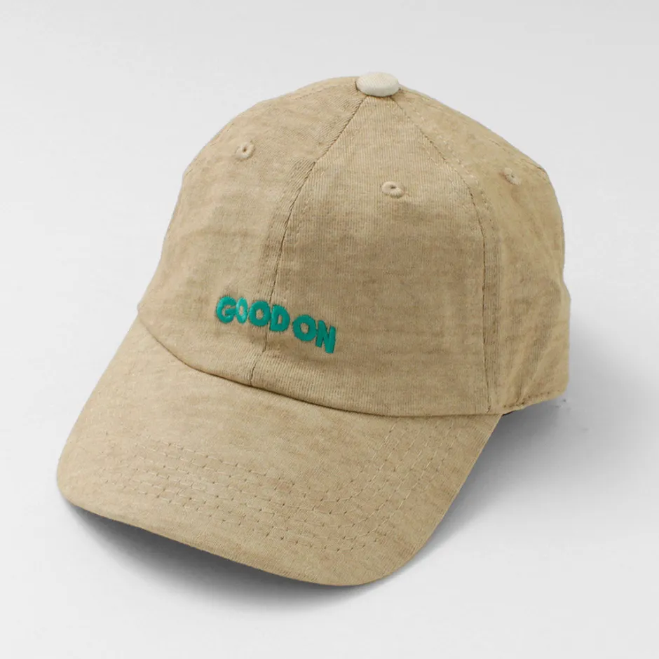 Hats^GOOD ON / Arch Logo Embroidered Cap