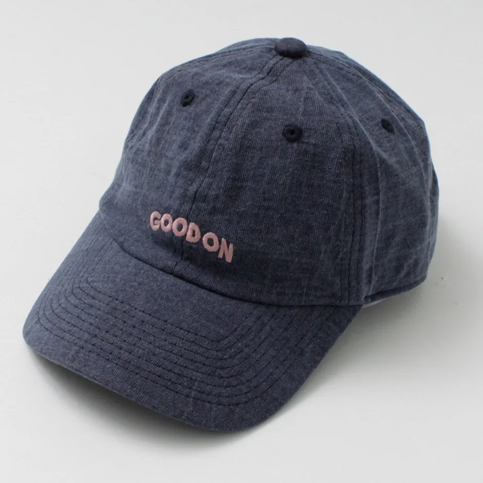 Hats^GOOD ON / Arch Logo Embroidered Cap