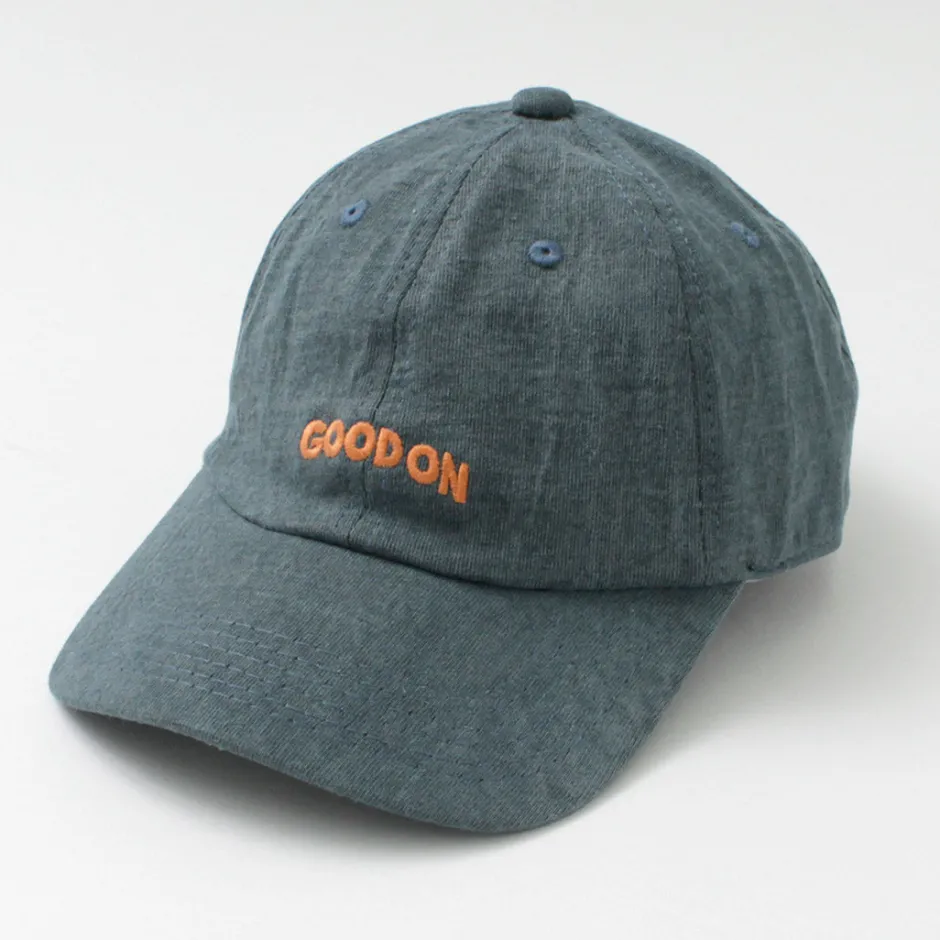 Hats^GOOD ON / Arch Logo Embroidered Cap
