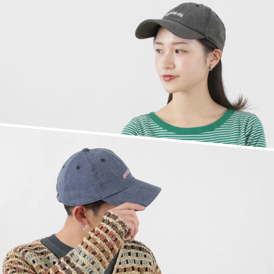 Hats^GOOD ON / Arch Logo Embroidered Cap