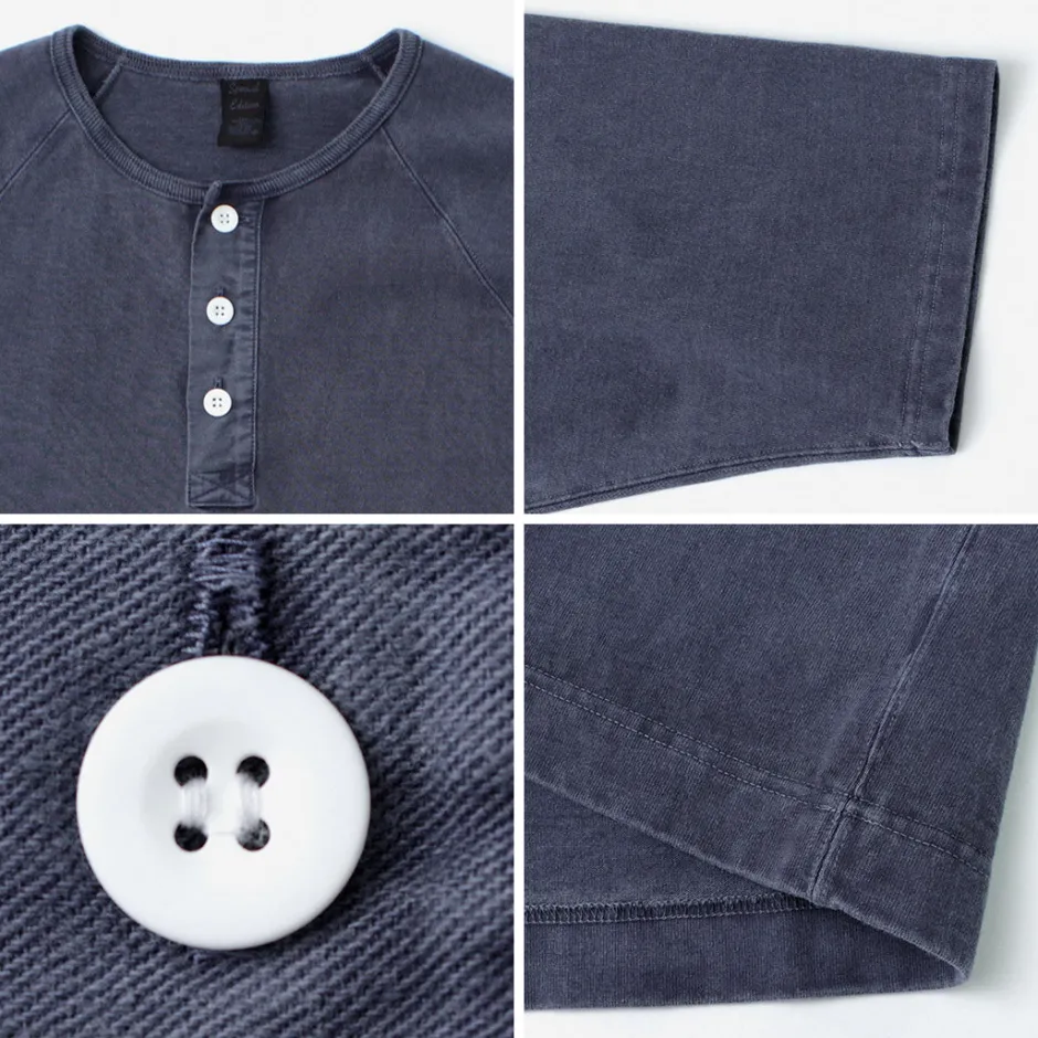 T-Shirts^GOOD ON / Half Sleeve Heavy Retro Henry Neck T-Shirt