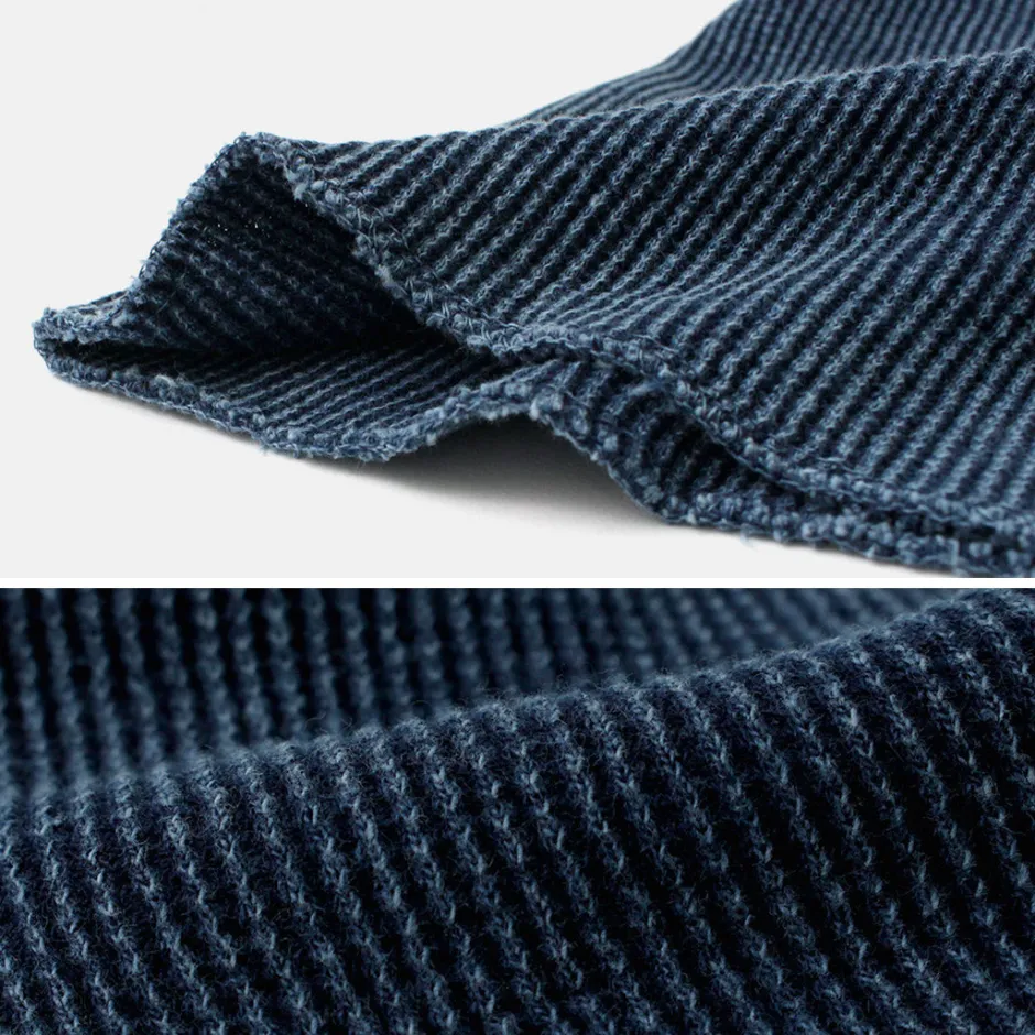 T-Shirts^GOOD ON / Indigo Long Sleeve Thermal T-Shirt blue