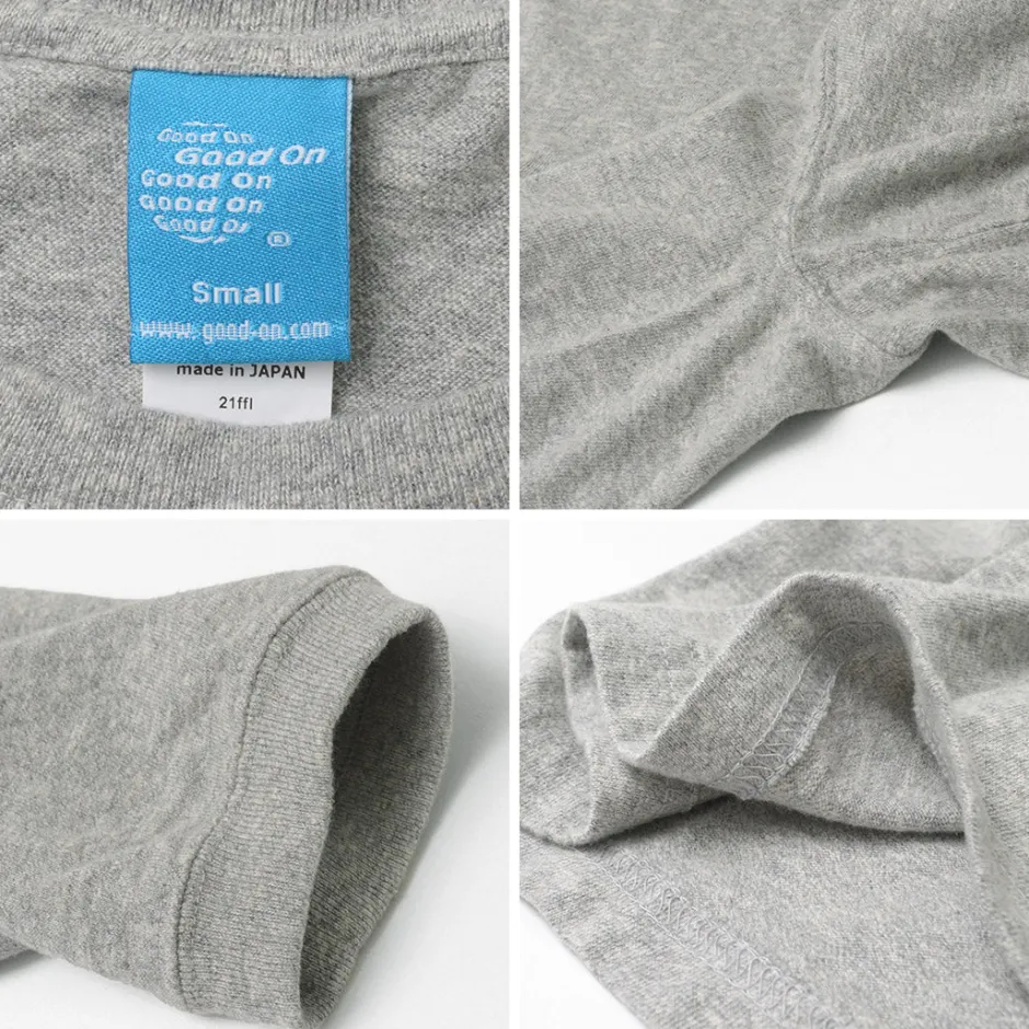 T-Shirts^GOOD ON / Long sleeve crew T-shirt