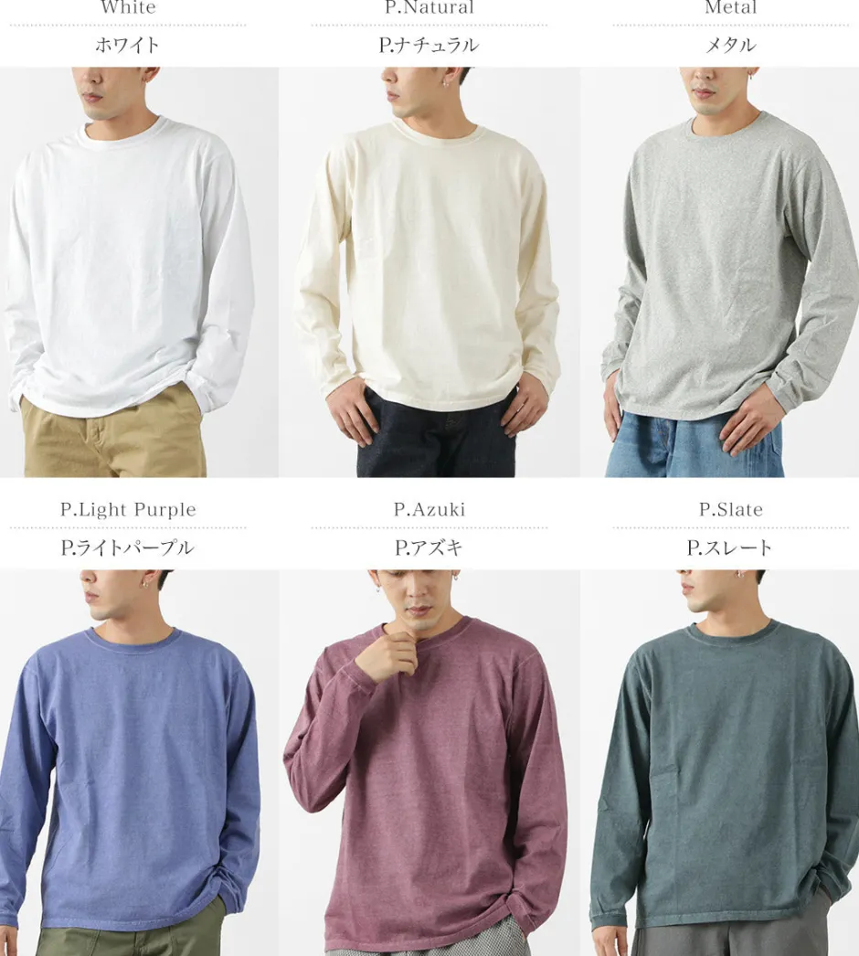 T-Shirts^GOOD ON / Long sleeve crew T-shirt