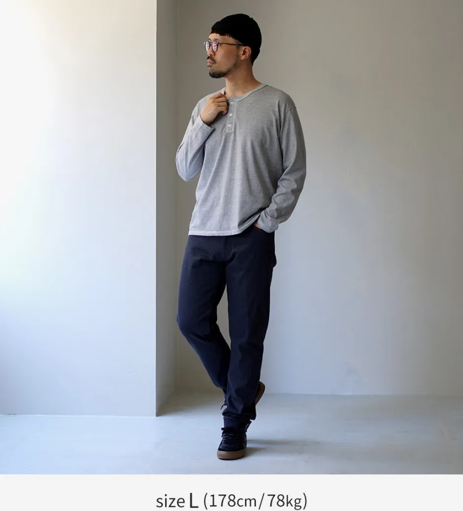 T-Shirts^GOOD ON / Long Sleeve Henley Neck T-Shirt