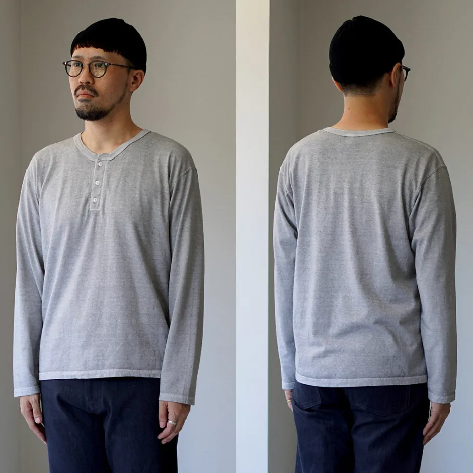 T-Shirts^GOOD ON / Long Sleeve Henley Neck T-Shirt
