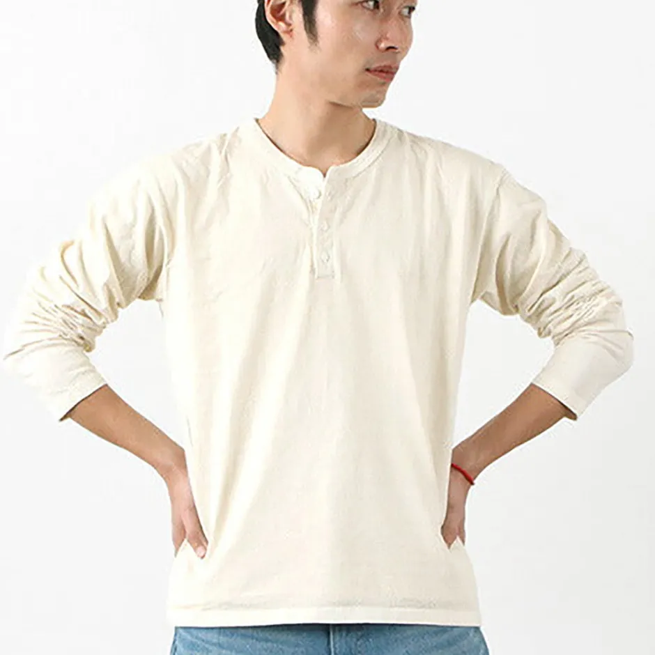 T-Shirts^GOOD ON / Long Sleeve Henley Neck T-Shirt