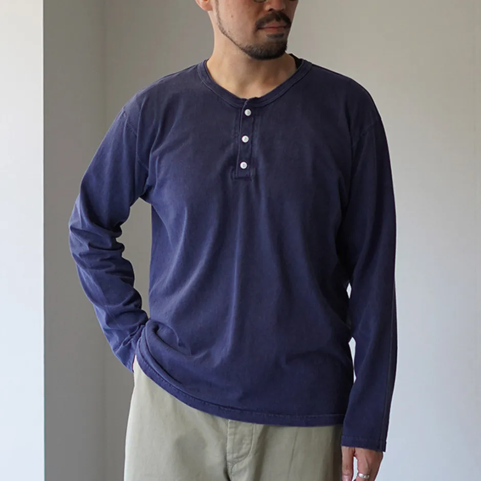 T-Shirts^GOOD ON / Long Sleeve Henley Neck T-Shirt