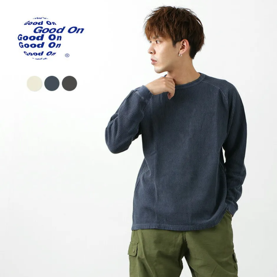 T-Shirts^GOOD ON / Long sleeve rib knit