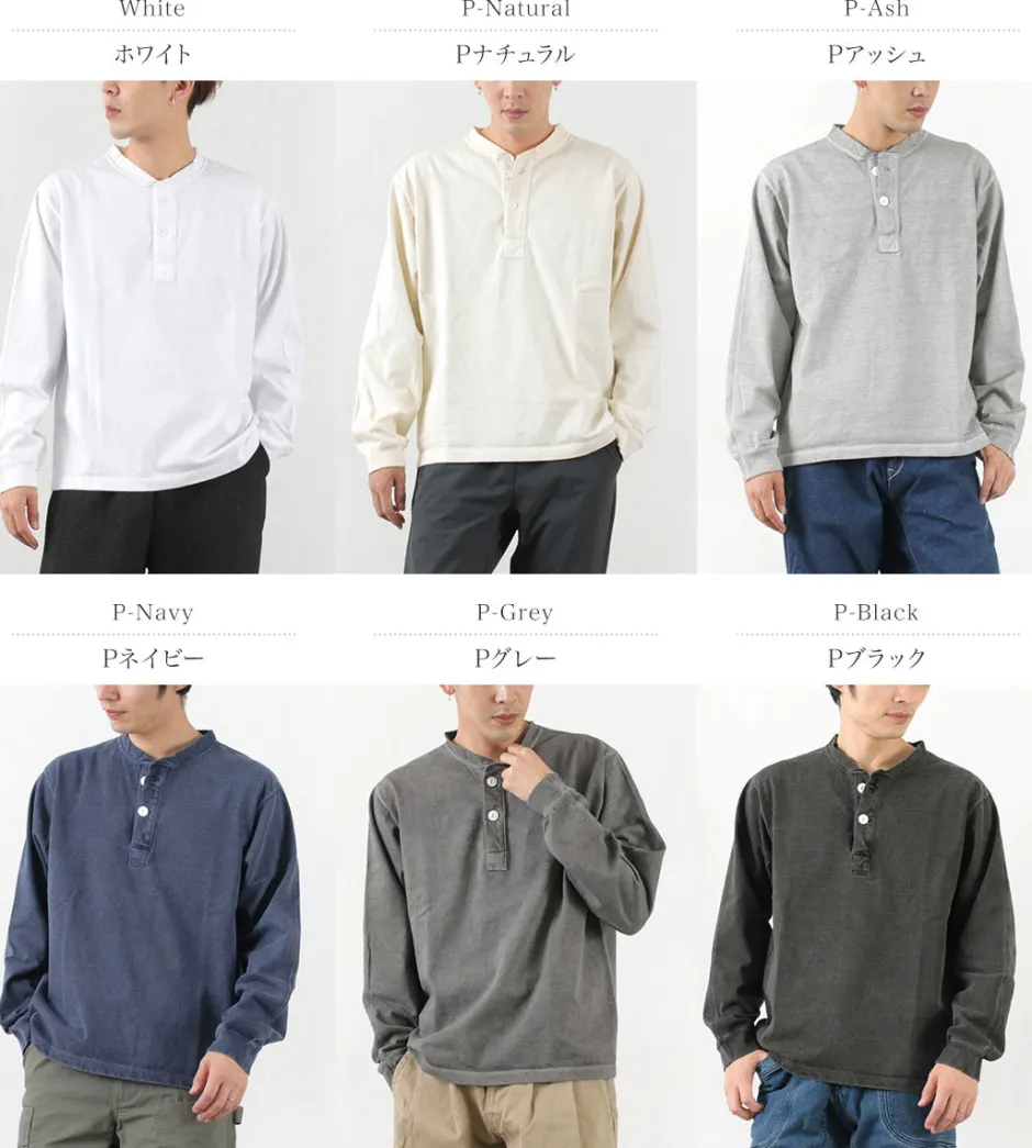 T-Shirts^GOOD ON / L/S heavy henley T