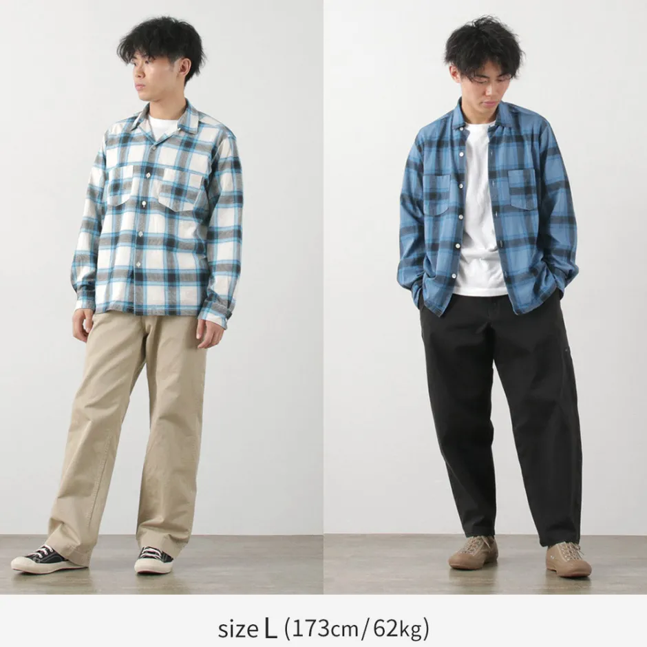 Shirts^GOOD ON / Ombre Long Sleeve Open Shirt