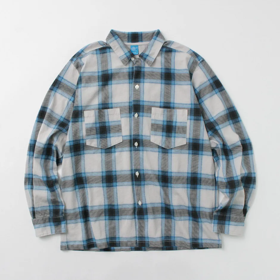 Shirts^GOOD ON / Ombre Long Sleeve Open Shirt