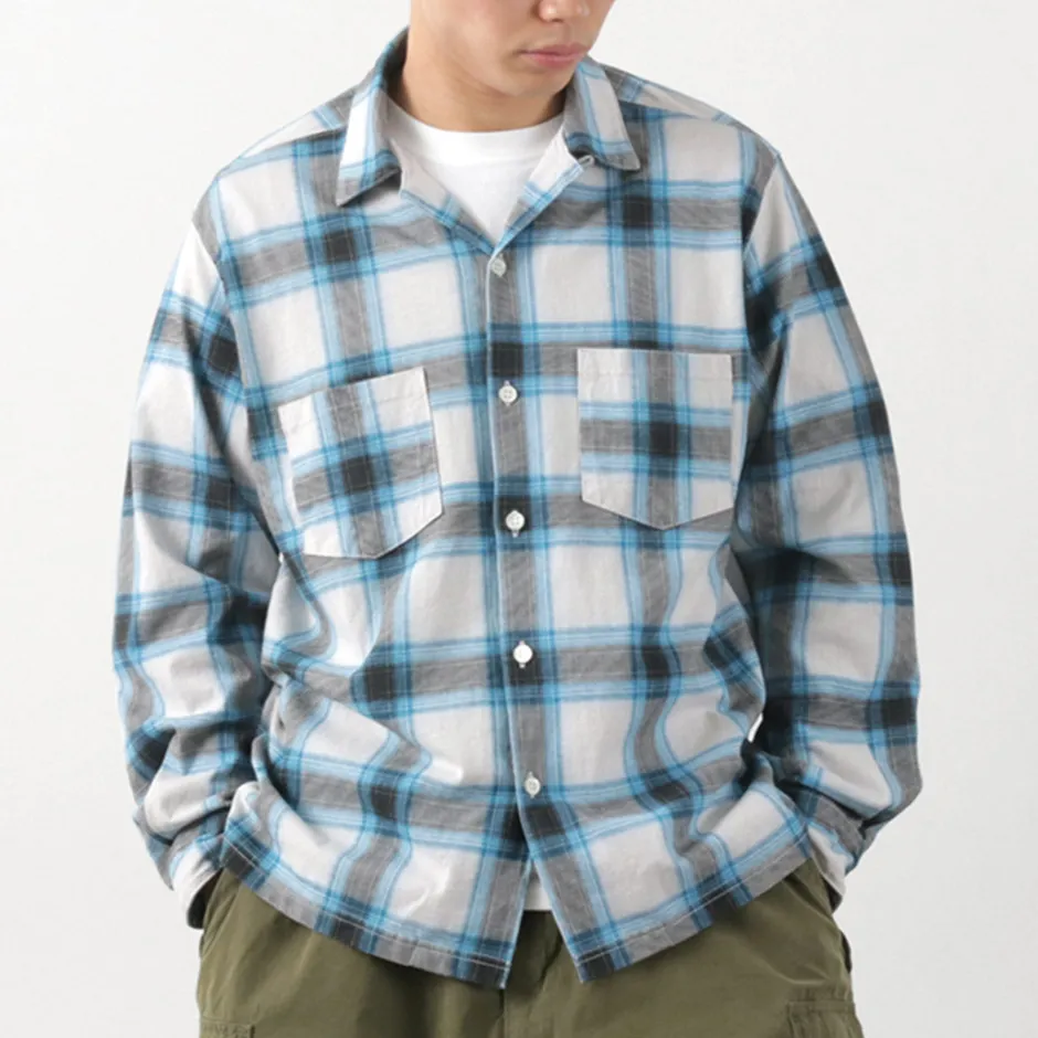 Shirts^GOOD ON / Ombre Long Sleeve Open Shirt