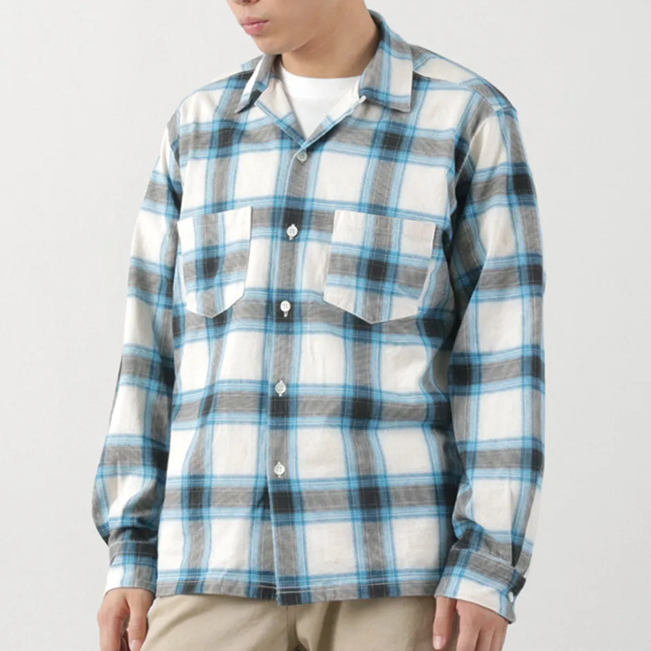 Shirts^GOOD ON / Ombre Long Sleeve Open Shirt