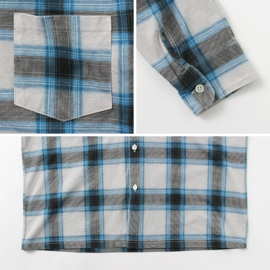 Shirts^GOOD ON / Ombre Long Sleeve Open Shirt