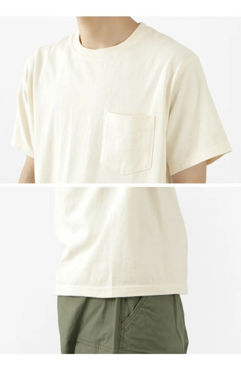 T-Shirts^GOOD ON / organic short sleeve pocket T-shirt
