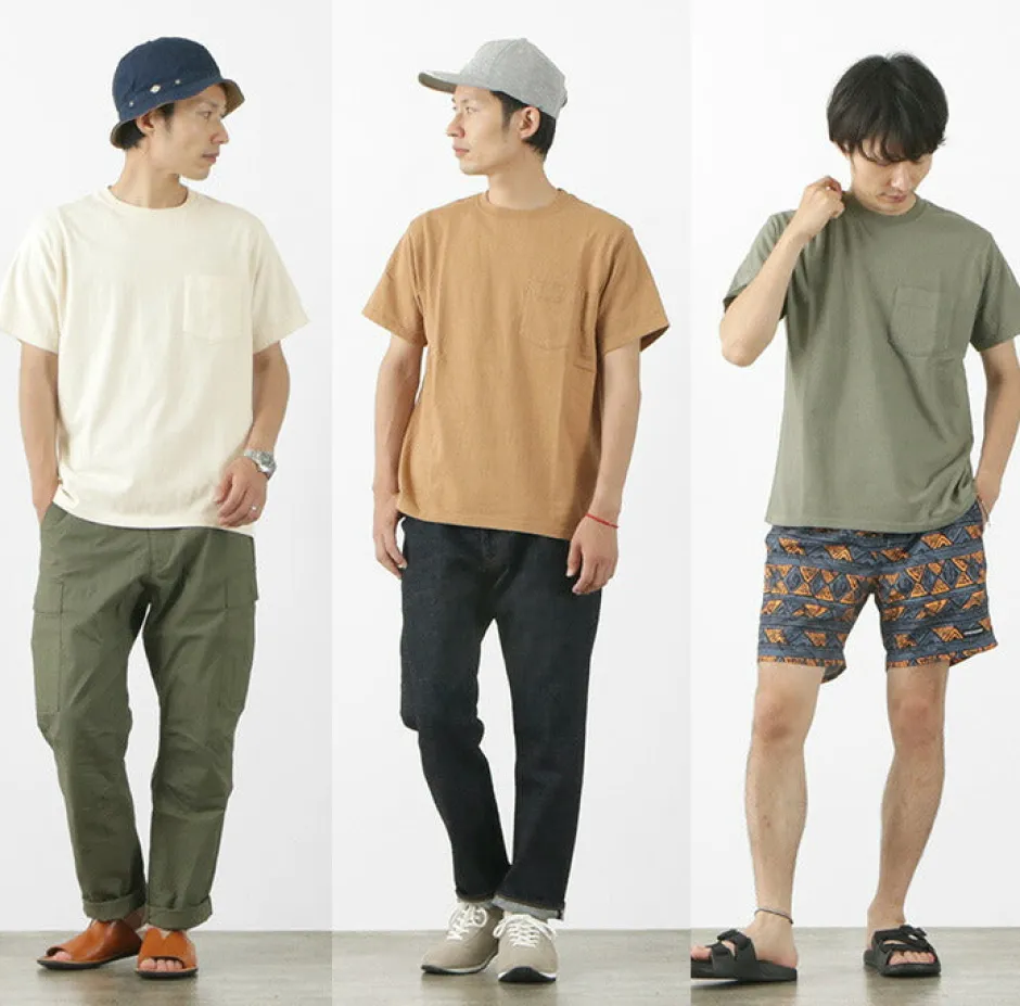 T-Shirts^GOOD ON / organic short sleeve pocket T-shirt