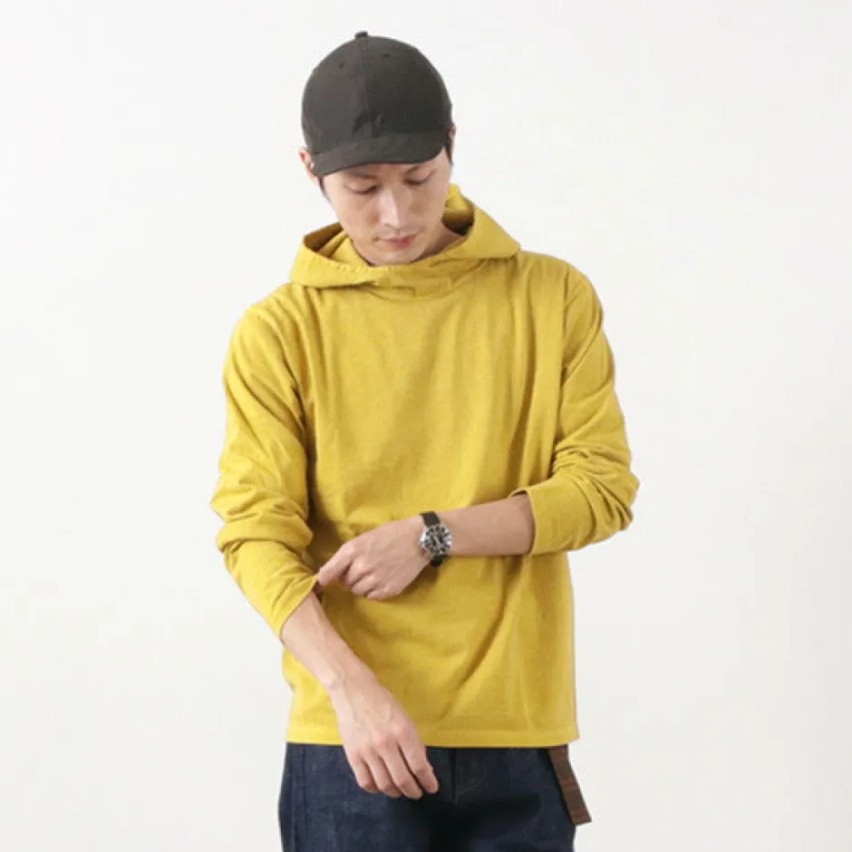 T-Shirts^GOOD ON / Pullover hooded T-shirt/long sleeves