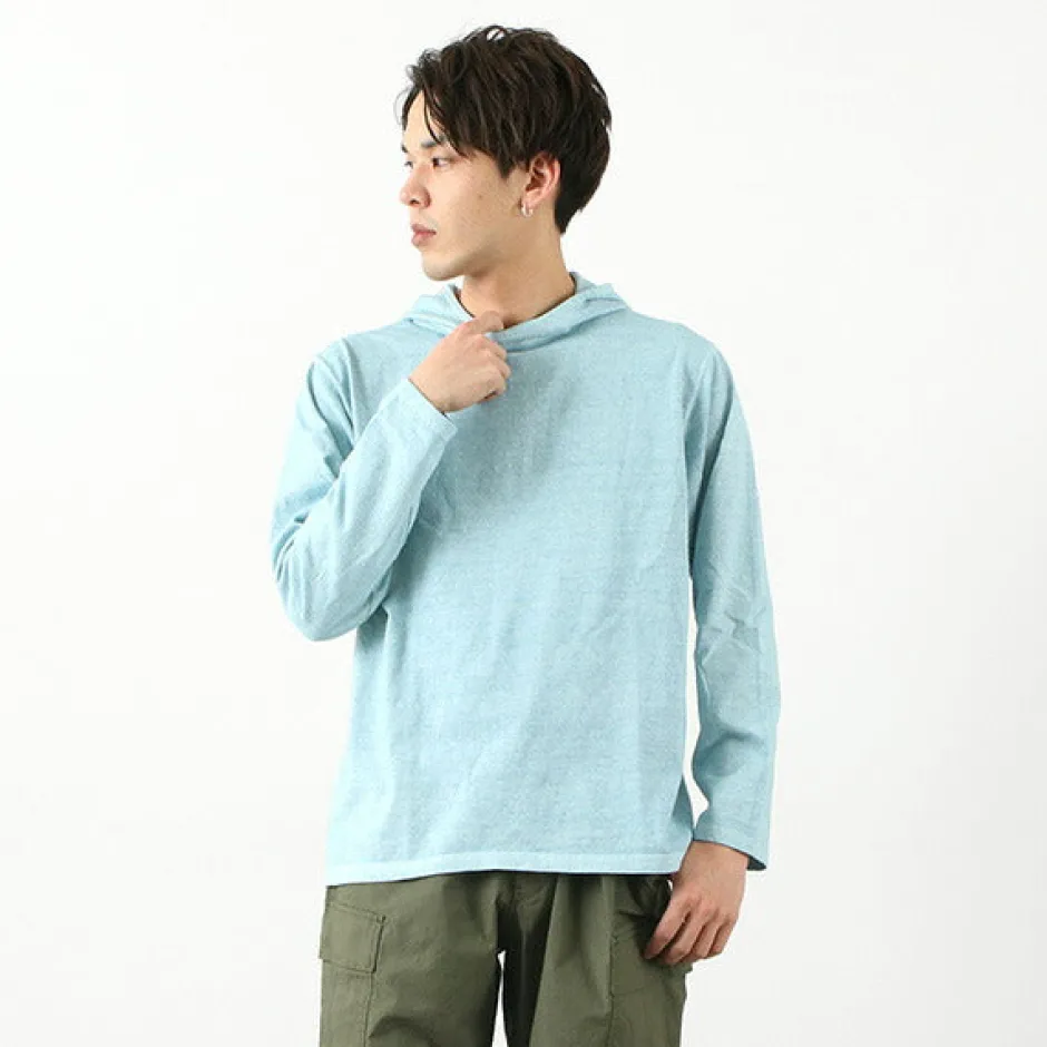 T-Shirts^GOOD ON / Pullover hooded T-shirt/long sleeves